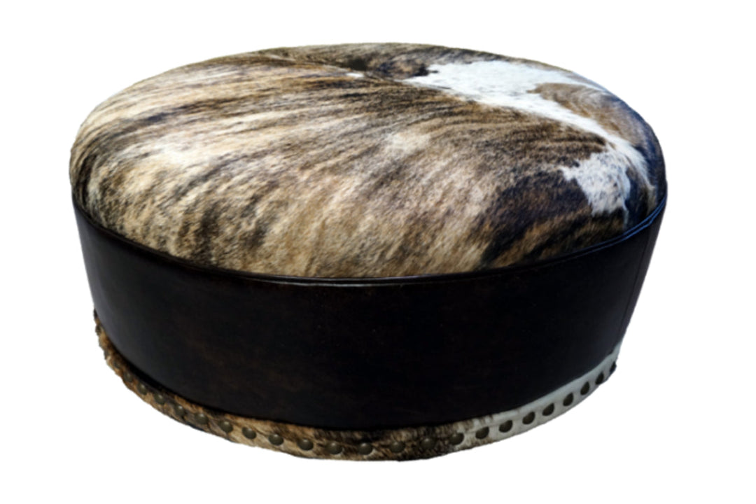 Cabin Fever 42 Round Ottoman