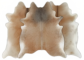  Light Caramel Cowhide Rugs