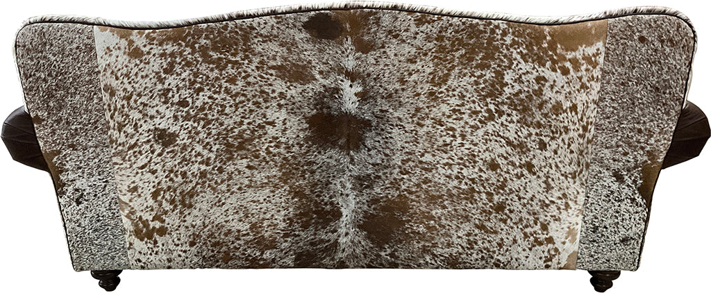 Top Hand Camelback Cowhide Sofa