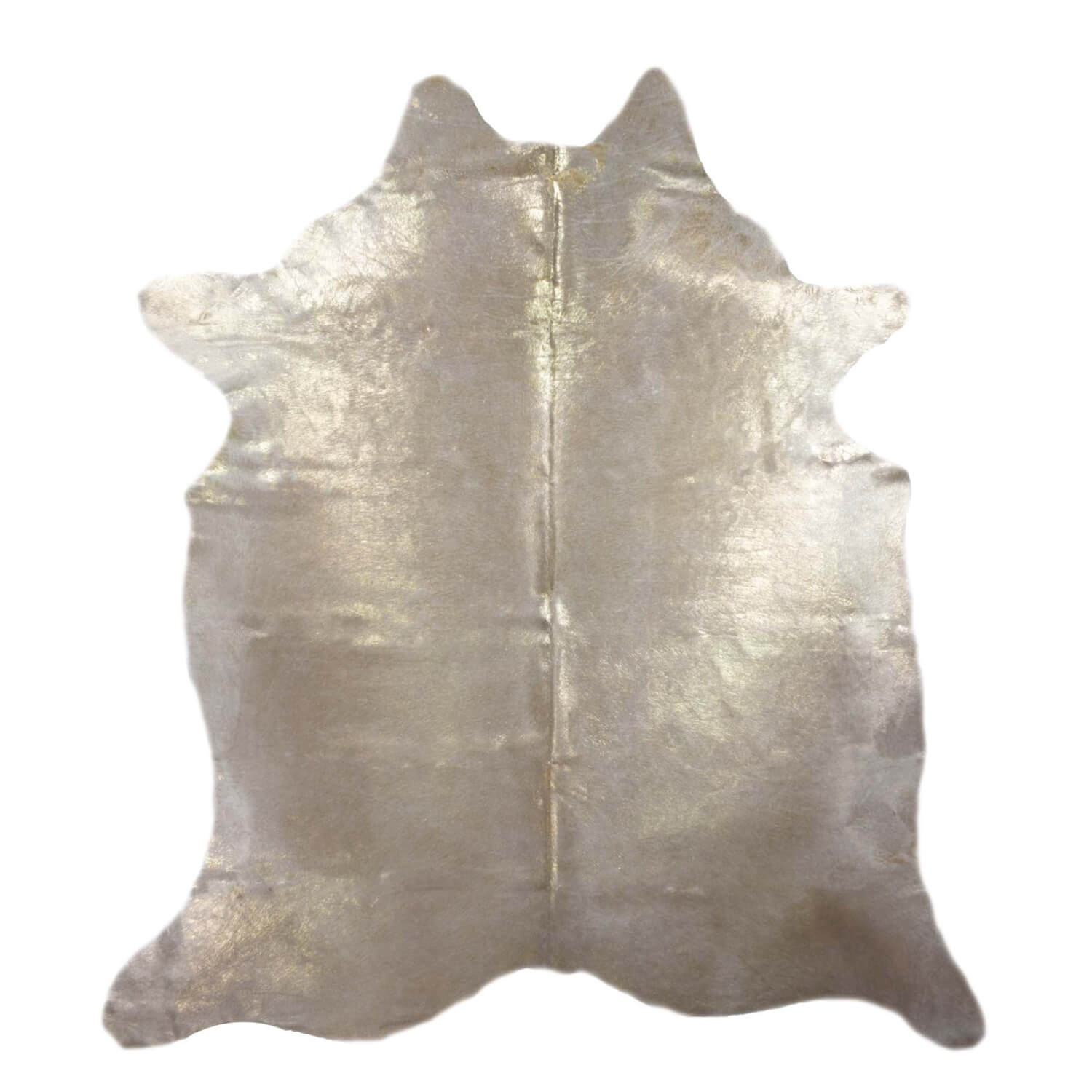 Champagne with Gold Frost X-Large Brazilian Cowhide Rug 6'0H x 7'5 W #1001CHAMPGF by Hudson Hides