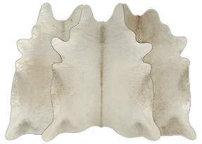 Champagne Cowhide Rugs