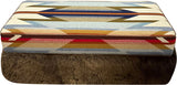 Desert Buffalo Storage Ottoman - 45" x 24"