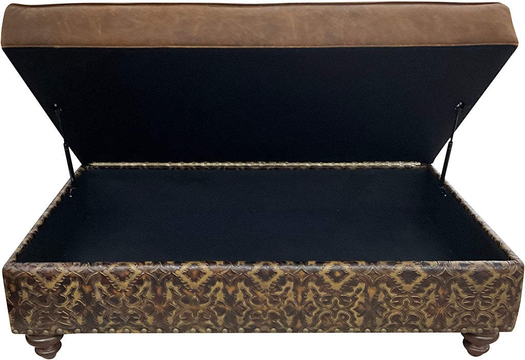Ranchero Storage Ottoman - 60" X 36"