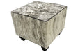 Cowhide Ottoman - 45" x 24"