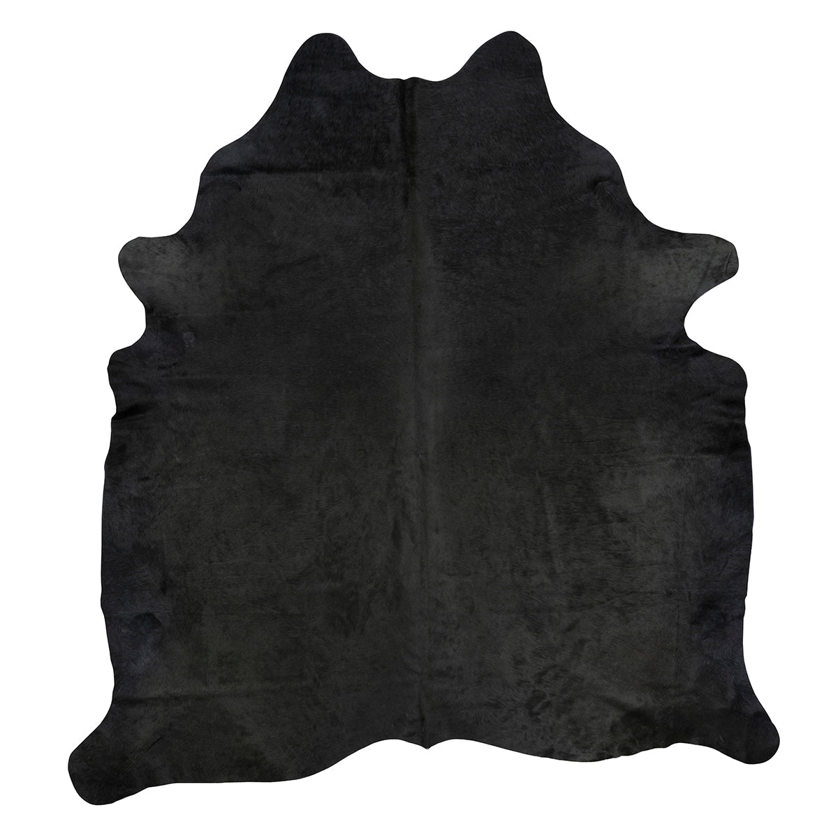Dyed Charcoal X-Large Brazilian Cowhide Rug 5'0"H x 7'0"W by Hudson Hides