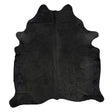Dyed Charcoal X-Large Brazilian Cowhide Rug 5'0"H x 7'0"W by Hudson Hides