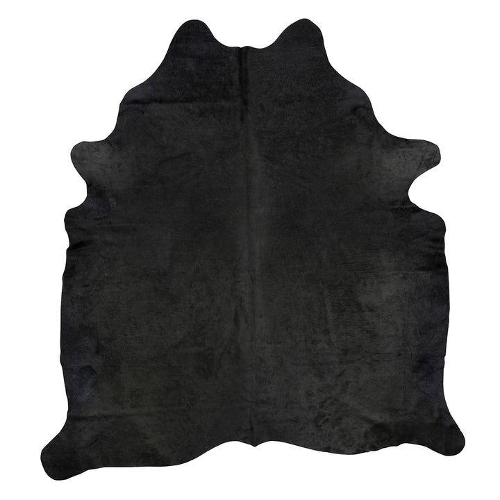 Dyed Charcoal X-Large Brazilian Cowhide Rug 5'0"H x 7'0"W by Hudson Hides