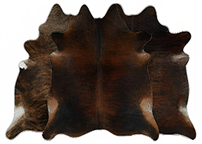  Dark Brindle Cowhide Rugs