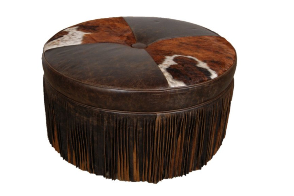 Dodge City Ottoman - 36" Round