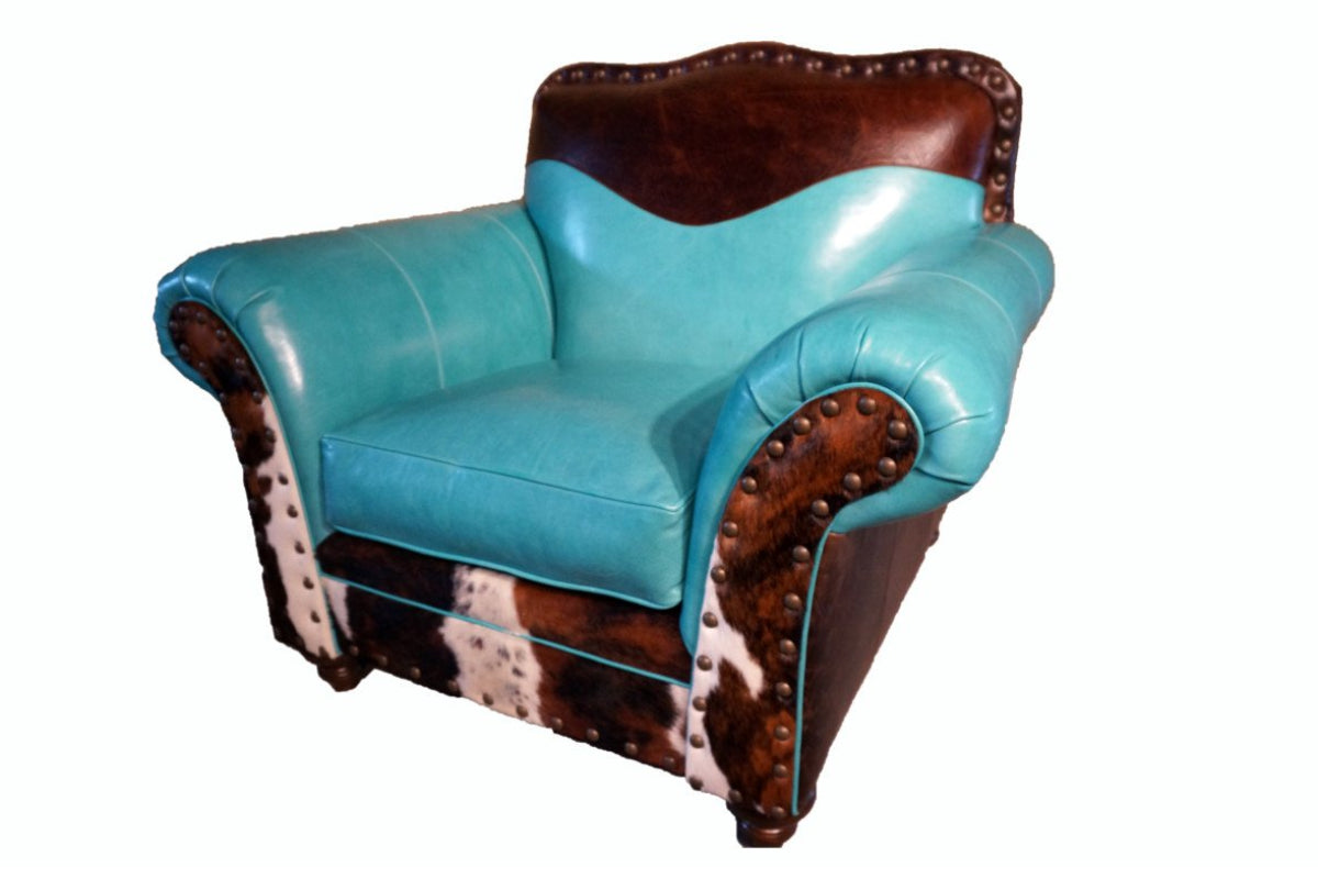 Durango Western Leather Club Chair