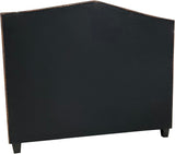 Farrow Cowhide Bed With Rails