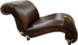 Panhandler Cowhide Double Chaise Lounge