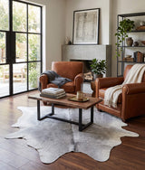 Medium Grey Brazilian Cowhide Rug