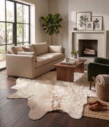 Champagne Brazilian Cowhide Rug