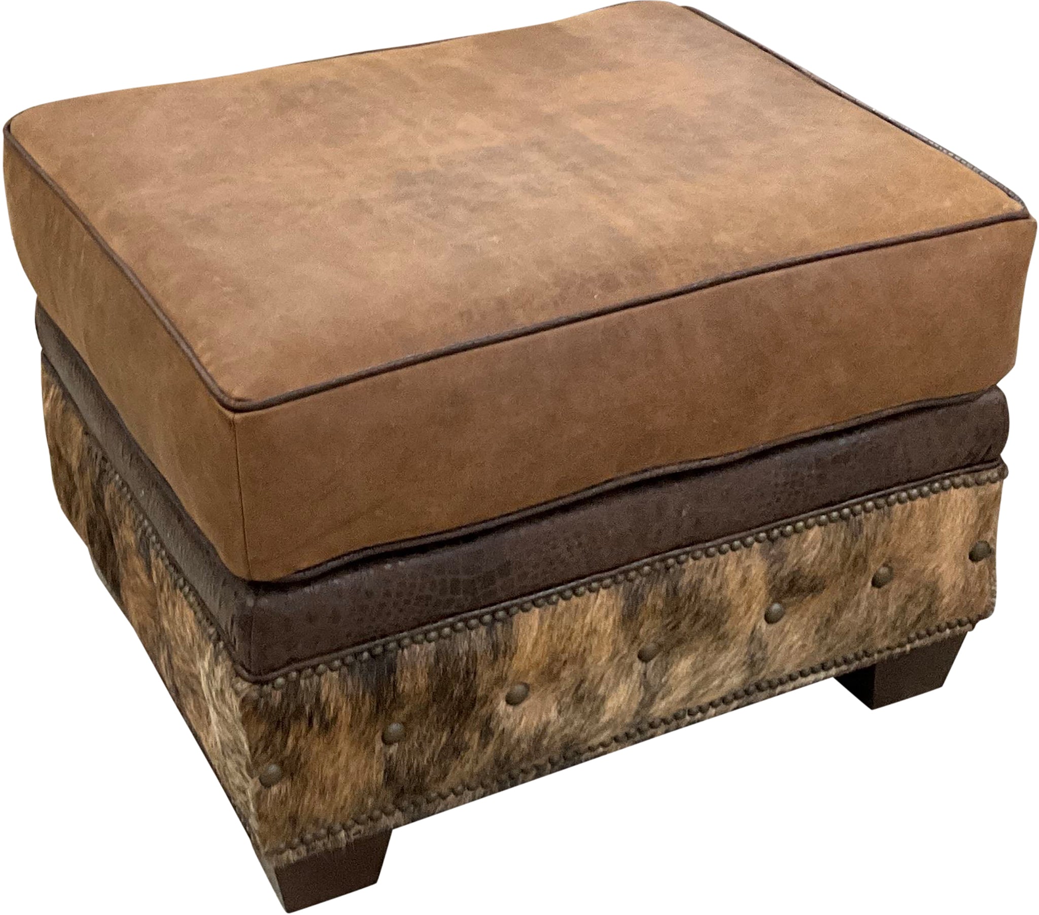 Adrian Hacienda Ottoman - 30" x 24"