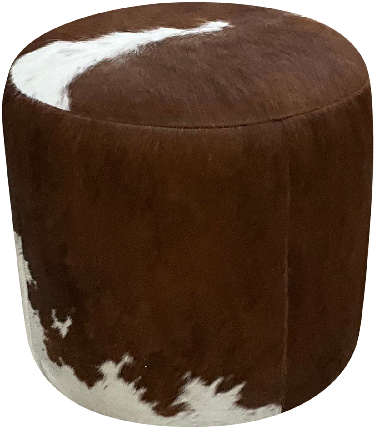 Dark Exotic Barrel Ottoman - 18" Round