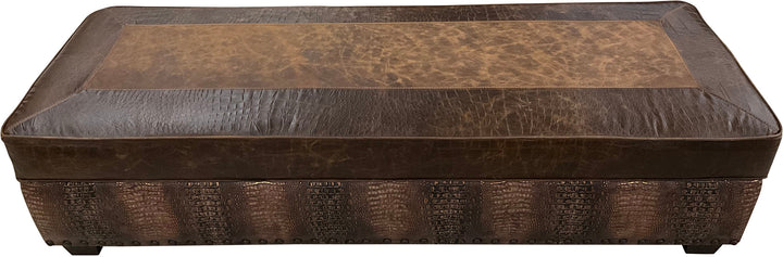 Cypress Storage Ottoman - 72" x 24"