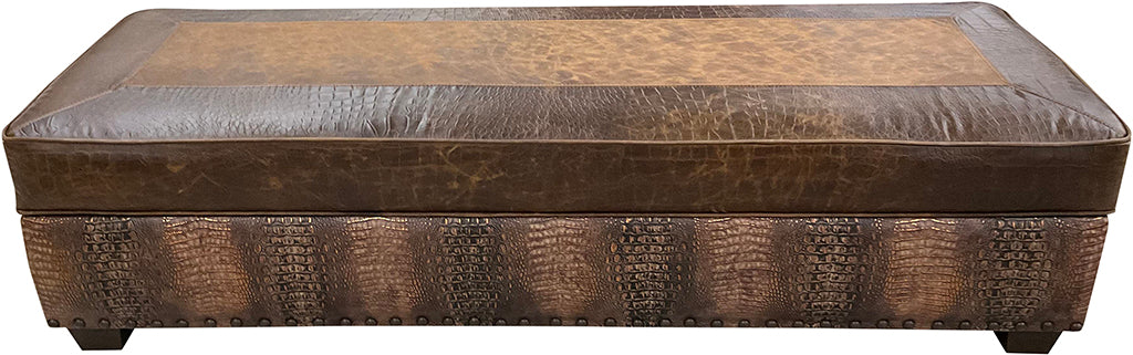 Cypress Storage Ottoman - 72" x 24"