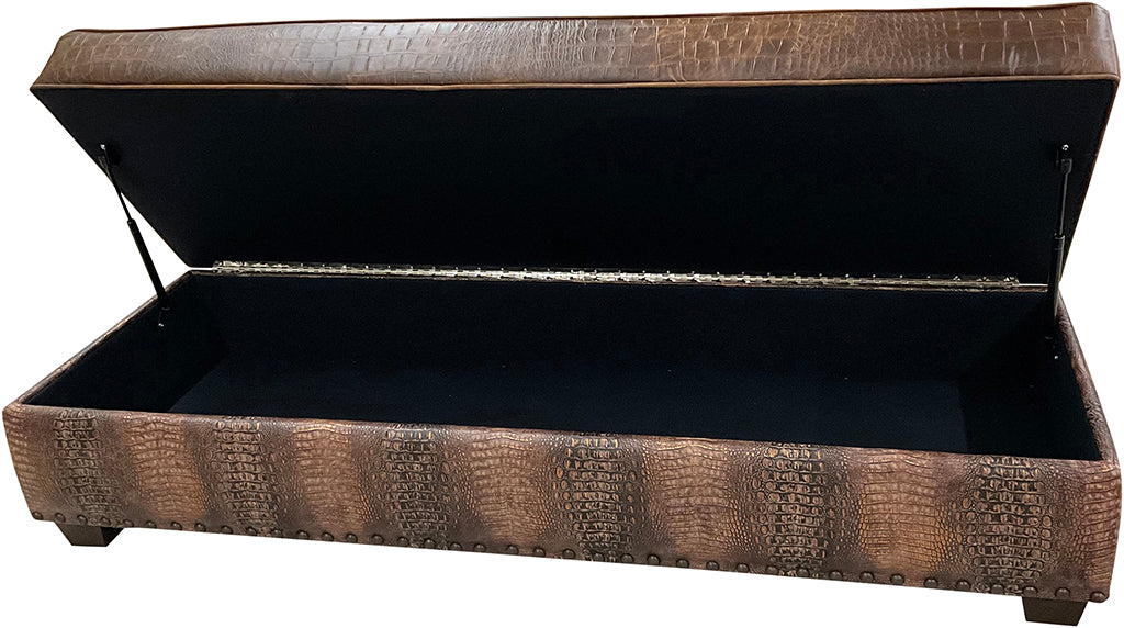 Cypress Storage Ottoman - 72" x 24"