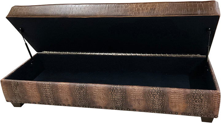 Cypress Storage Ottoman - 72" x 24"