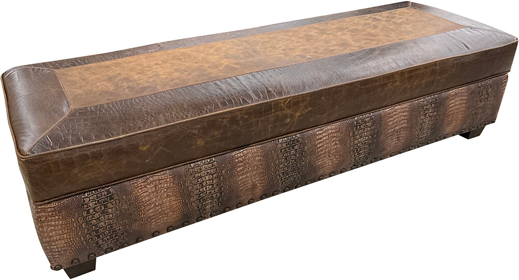 Cypress Storage Ottoman - 72" x 24"