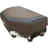 Split Rail Conversational Ottoman 1/2