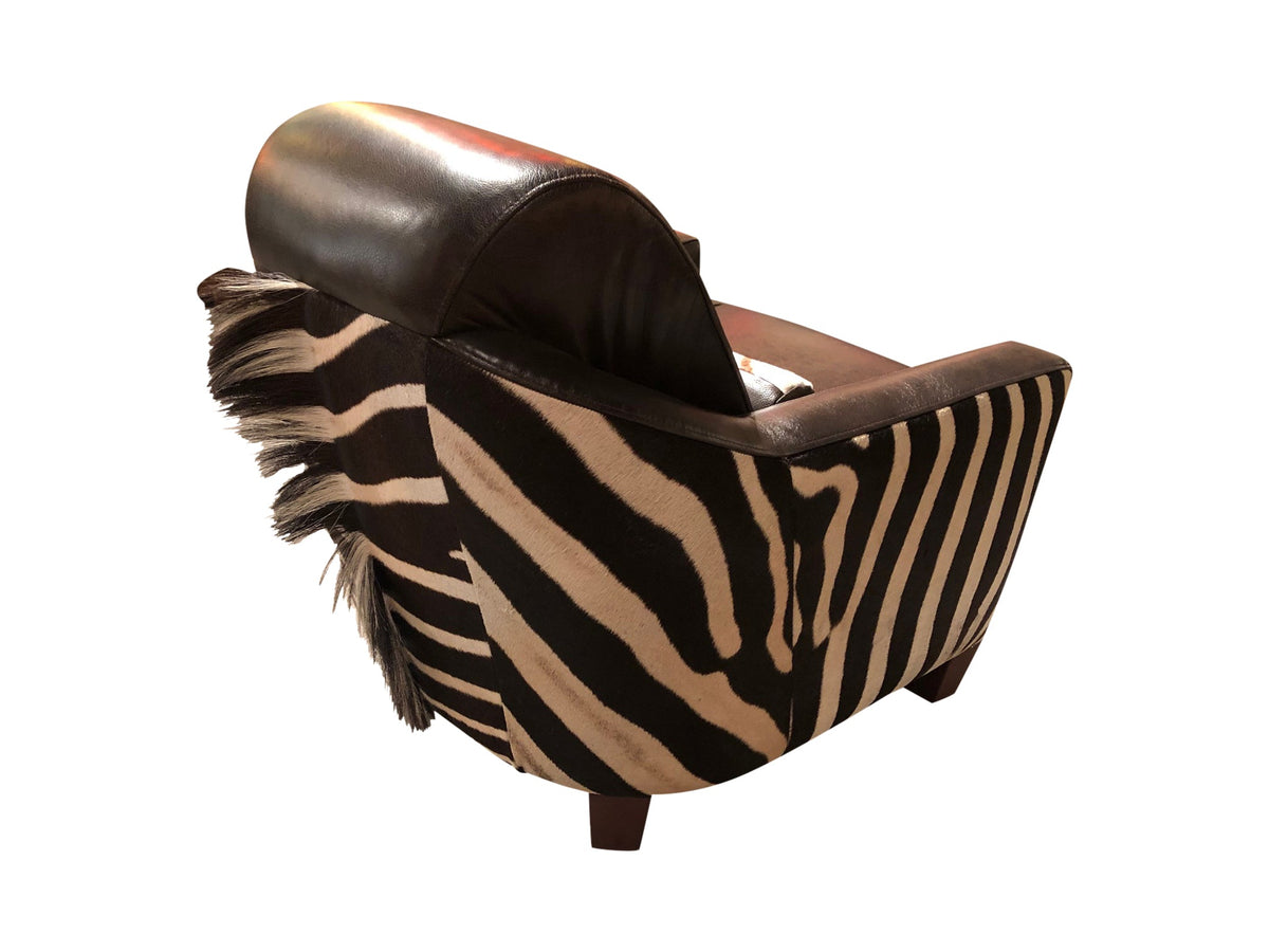 Zebra Contemporary Club Chair