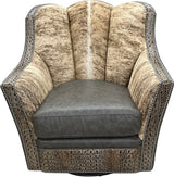 Mustang Channelback Swivel Glider