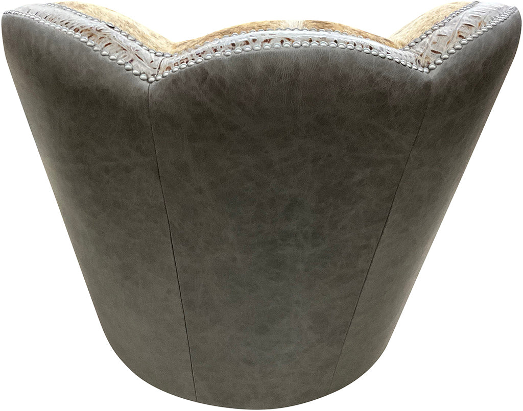 Mustang Channelback Swivel Glider