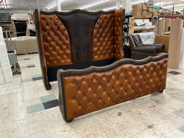 Jackson Hole Tufted Bed