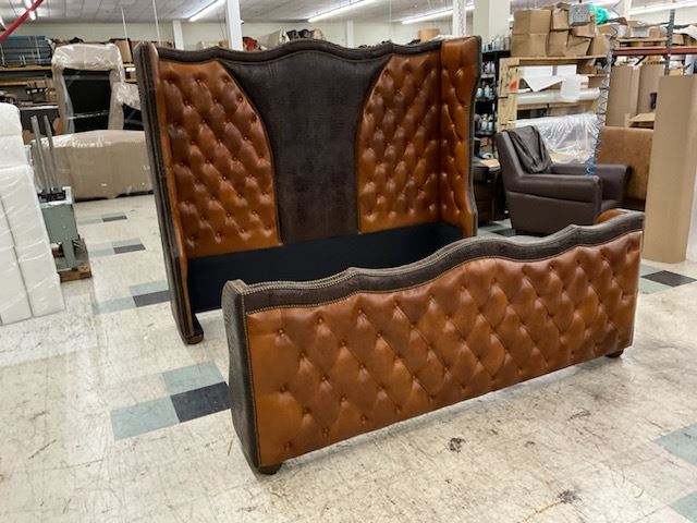 Jackson Hole Tufted Bed