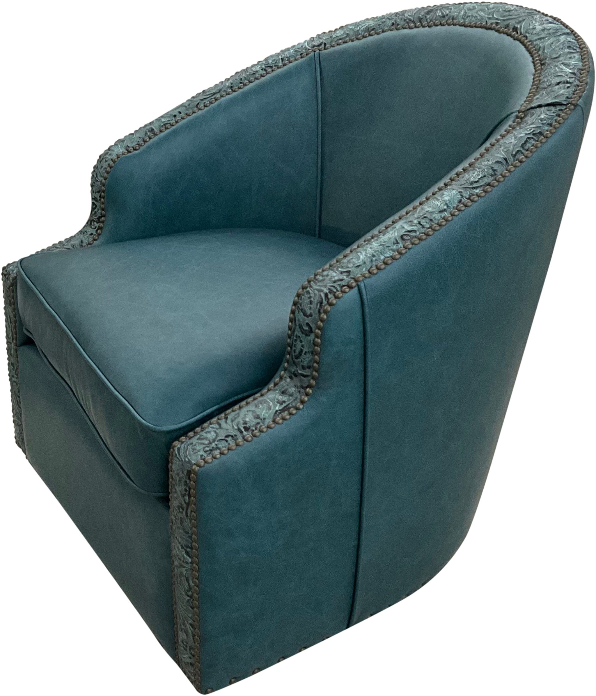 Aqua Serenity Barrel Swivel Glider