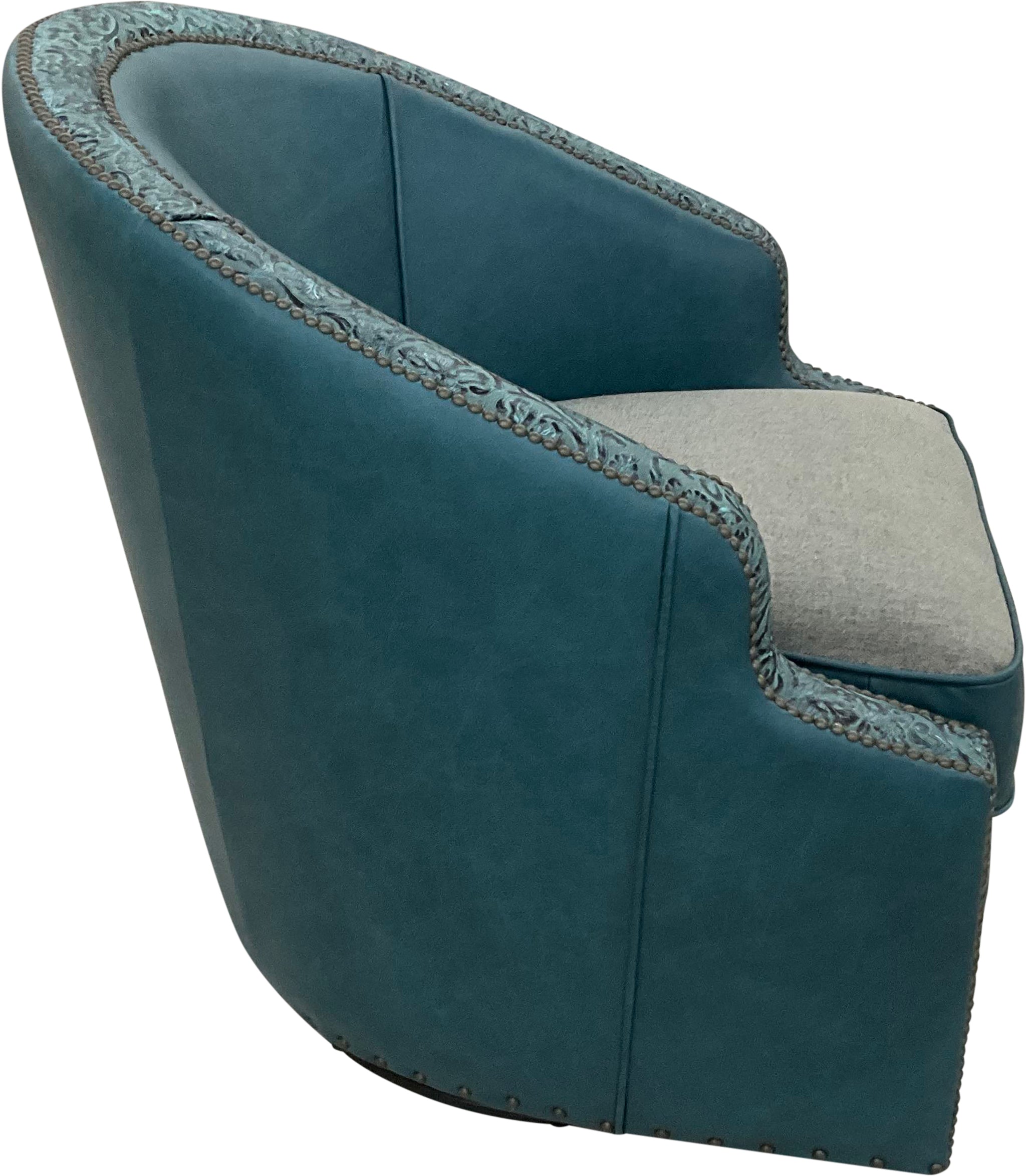 Aqua Serenity Barrel Swivel Glider