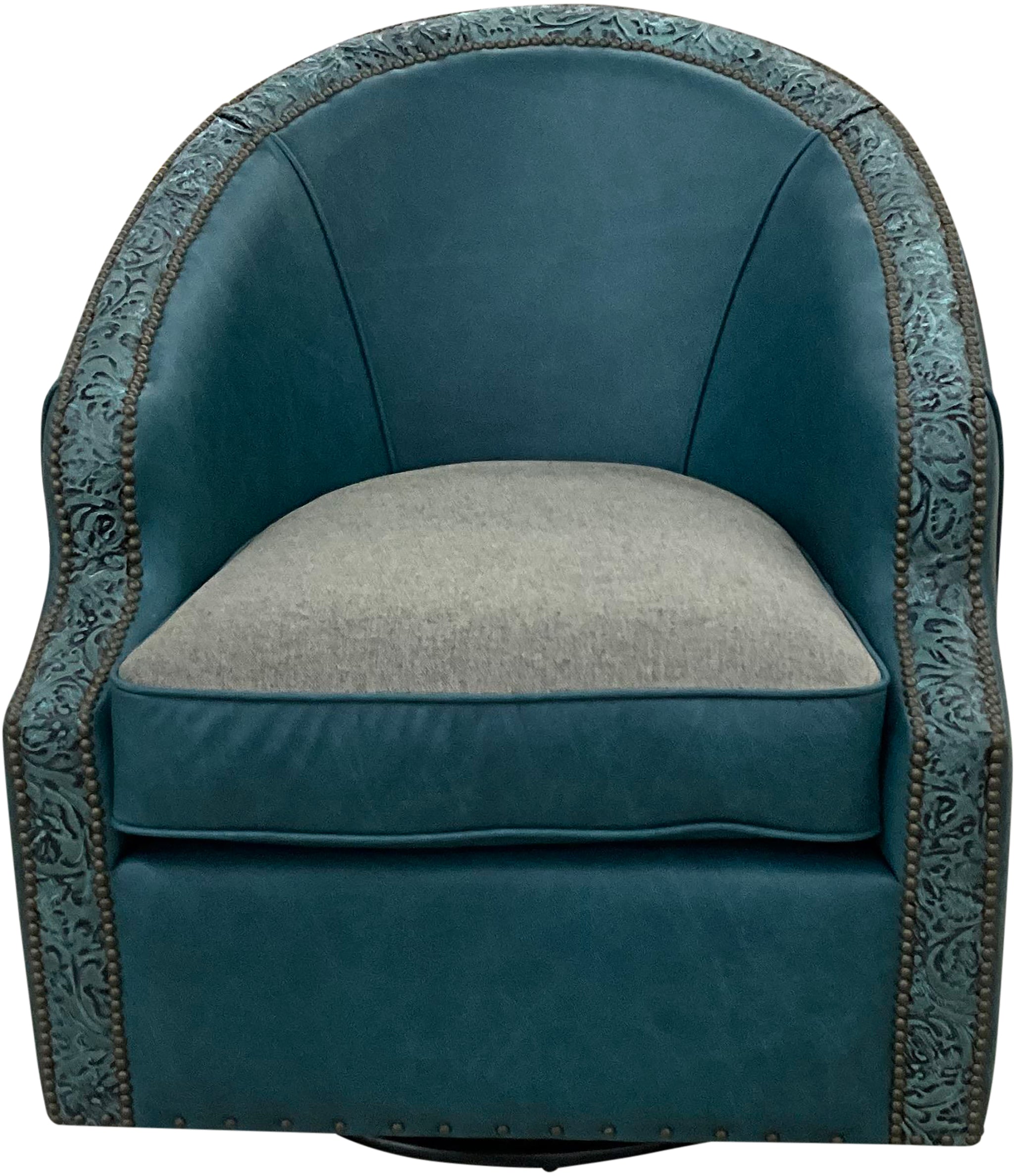 Aqua Serenity Barrel Swivel Glider