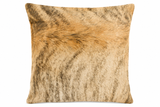 Light Brindle Brazilian Cowhide Pillow
