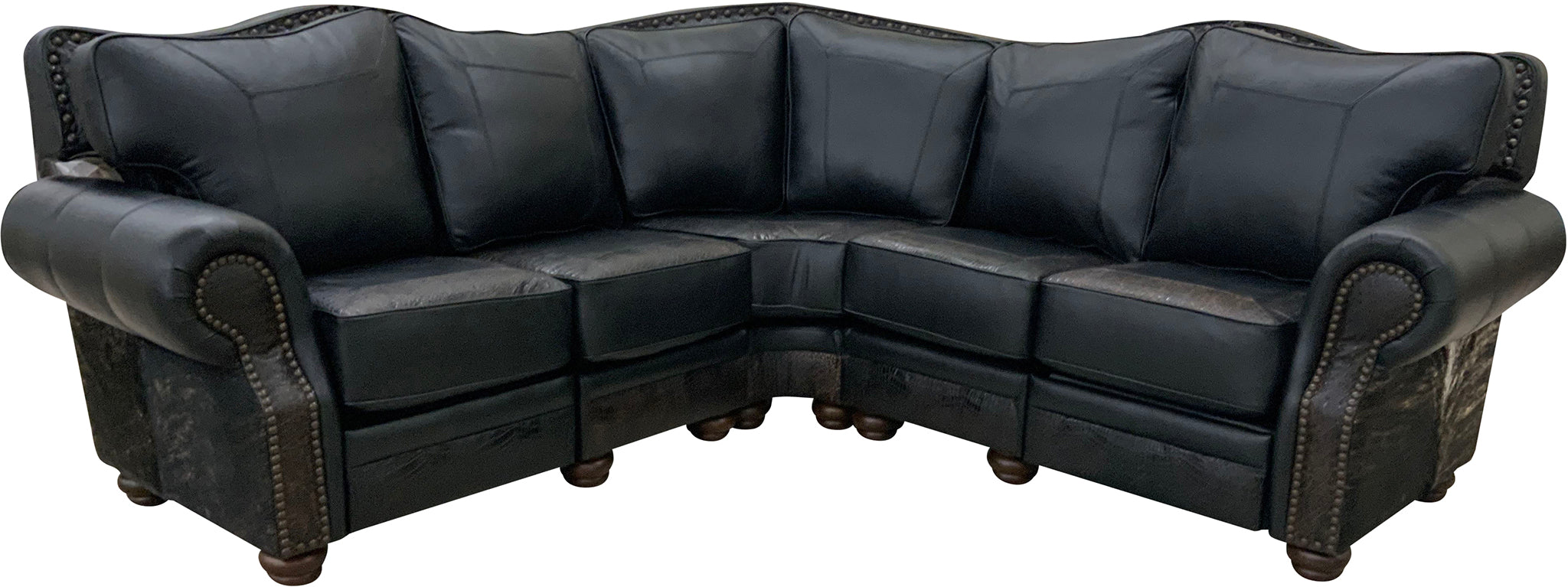 Midnight Rider Double Recliner Sectional Sofa