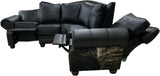 Midnight Rider Double Recliner Sectional Sofa