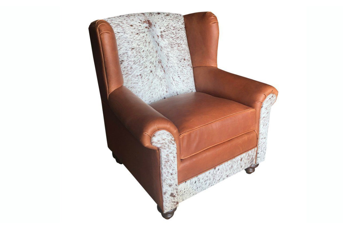 Longhorn Oversized Wingback Chair