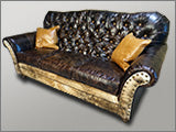 Medina 3 cushion tufted Sofa