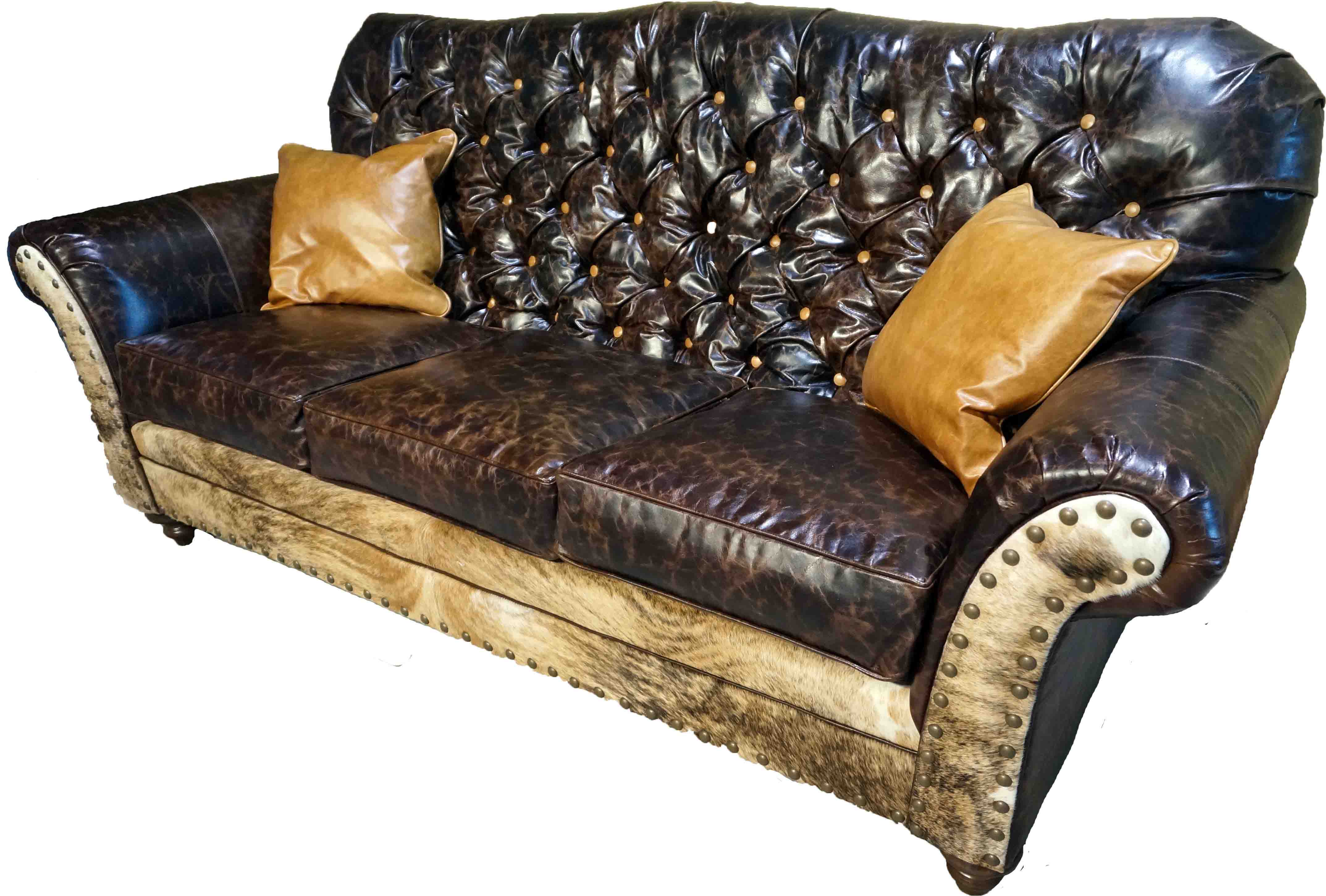 Medina 3 cushion tufted Sofa