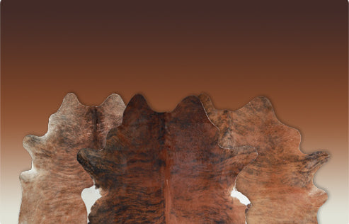 Medium Brindle Cowhide Rugs