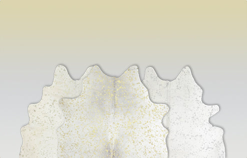 Metallic Cowhide Rugs