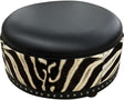 Zebra Ottoman - 36" Round