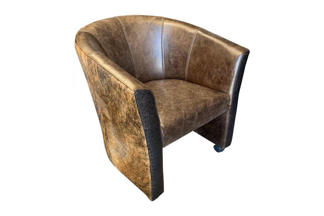 Old West Rustic Poker Chair