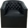Onyx Tufted Swivel Glider