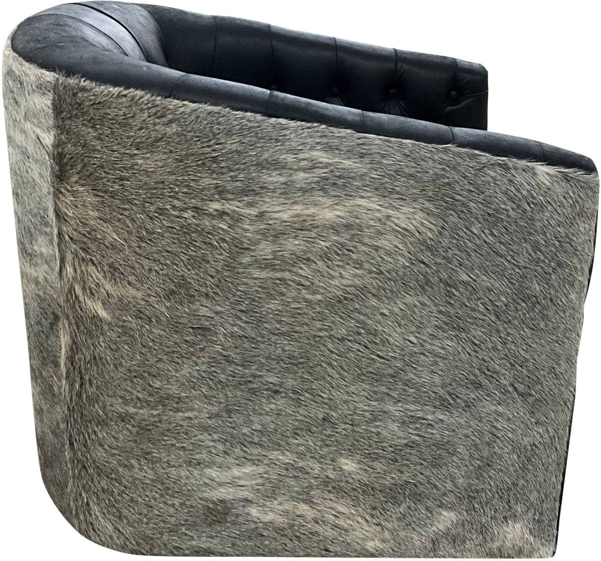 Onyx Tufted Swivel Glider