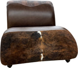Panhandler Cowhide Double Chaise Lounge