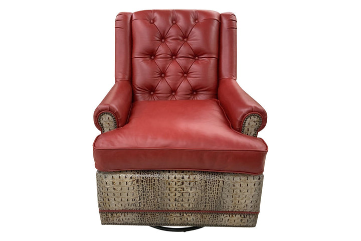Roja Tufted Tallback Swivel Glider II