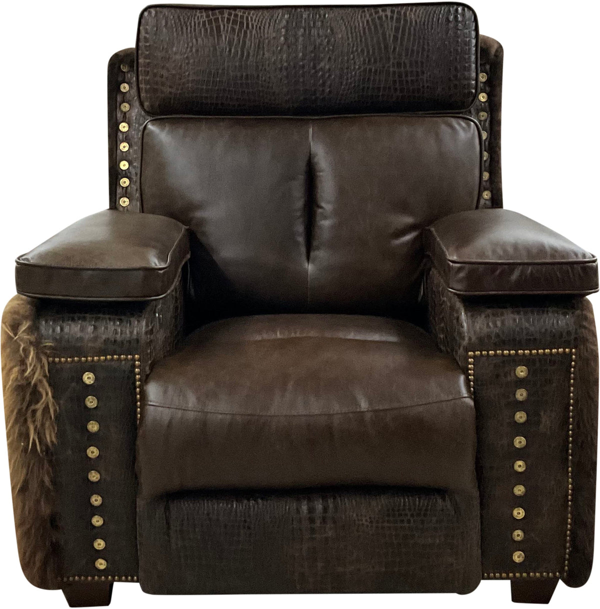 Roughneck Buffalo Swivel Rocker Recliner