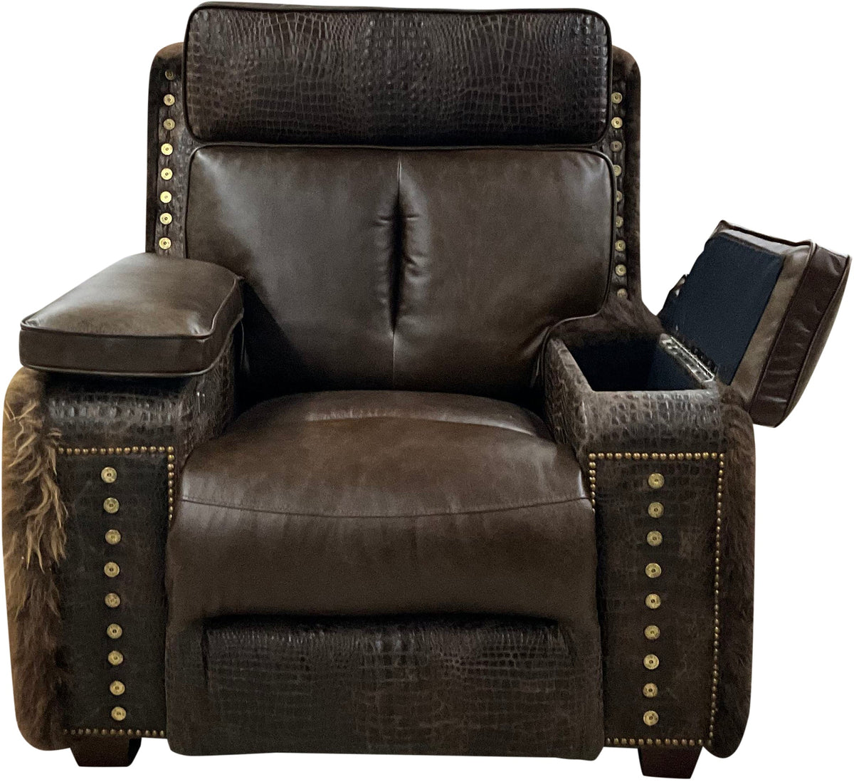 Roughneck Buffalo Swivel Rocker Recliner